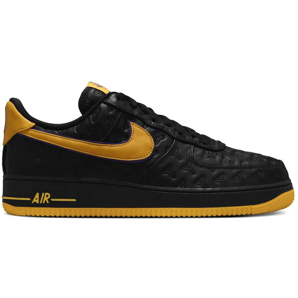 Nike ナイキ メンズ スニーカー 【Nike Air Force 1 Low Kobe Bryant Lakers Away (Non-Numbered)】 サイズ US_9.5(27.5cm) Black/Varsity Maize/Varsity Purple｜asty 112,400円