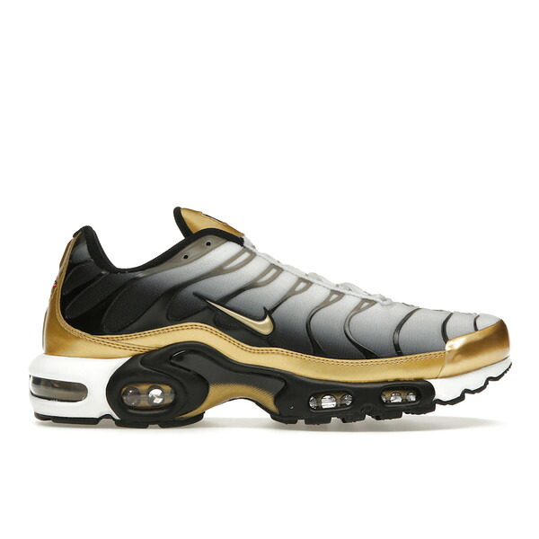 Nike ナイキ メンズ スニーカー  【Nike Air Max Plus Premium Footlocker 50th Anniversary】  大きさ US_12.5(30.5珊) White/Metallic Gold/Black