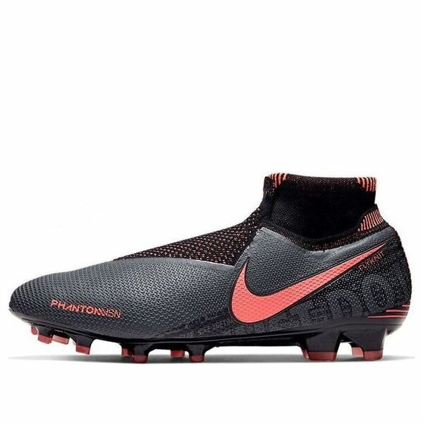 Nike ナイキ メンズ スニーカー  【Nike Phantom Vision Elite DF FG \u0027Grey Bright Mango\u0027 AO3262-080】  大きさ US_5.5(23.5糎)