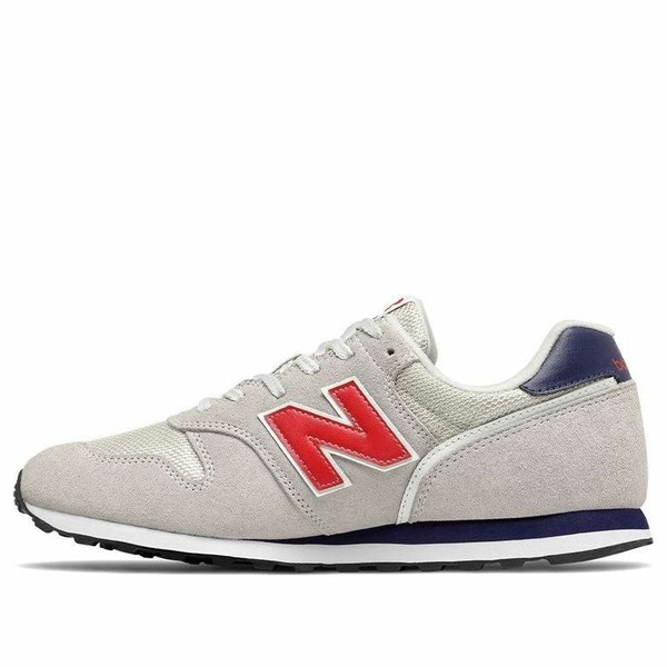 New Balance ニュー平衡にする メンズ スニーカー  【New Balance 373 \u0027Beige Navy Red\u0027 ML373CO2】  大きさ US_7.5(25.5糎)