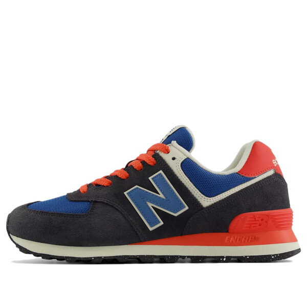 New Balance ニューバランス メンズ スニーカー 【New Balance 574 'Phantom Blue Blast Red' U574RBA】 サイズ US_12(30.0cm)|asty