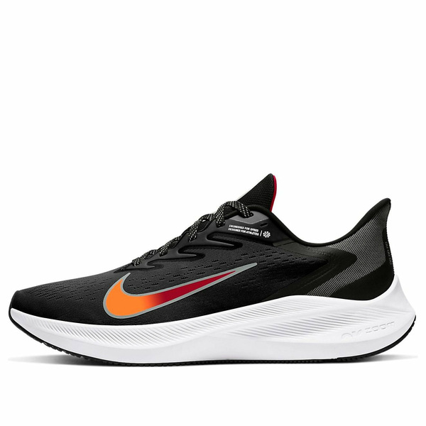 Nike ナイキ メンズ スニーカー  【Nike Air Zoom Winflo 7 \u0027Black Total Orange\u0027 CJ0291-011】  大きさ US_12(30.0糎)
