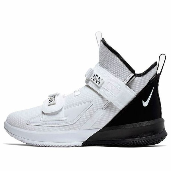 Nike ナイキ メンズ スニーカー 【Nike LeBron Soldier 13 Essential 'White Black' AR4228-100】 サイズ US_10(28.0cm)｜asty 146,900円