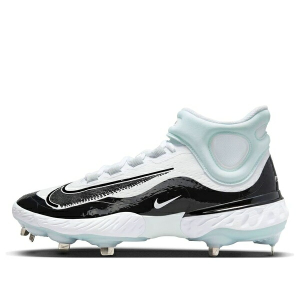 Nike ナイキ メンズ スニーカー 【Nike Alpha Huarache Elite 4 Mid 'White Black Blue Tint' FD2744-101】 サイズ US_12(30.0cm)｜asty