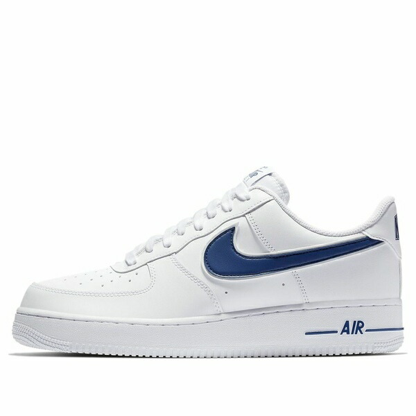 Nike ナイキ メンズ スニーカー  【Nike Air Force 1 \u002707 3 \u0027White Deep Royal\u0027 AO2423-103】  大きさ US_9.5(27.5糎)