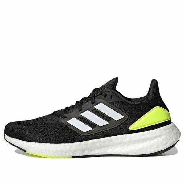 adidas アディダス メンズ スニーカー  【adidas PureBoost 22 \u0027White Solar Yellow\u0027 HQ1449】  大いさ US_5(23.0糎)