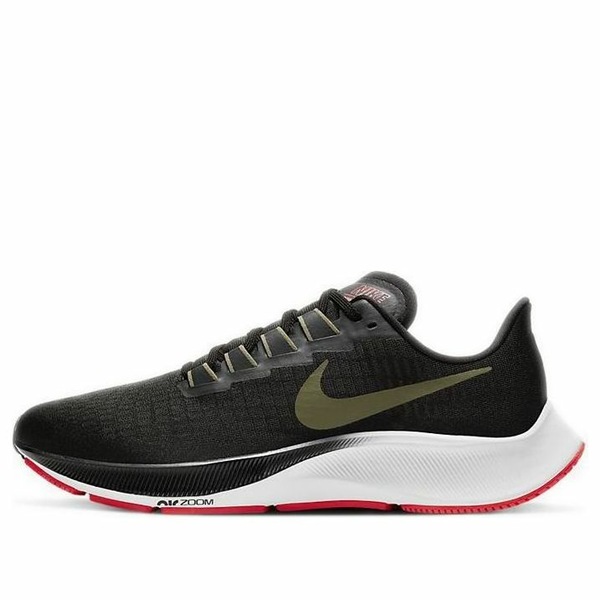 Nike ナイキ メンズ スニーカー  【Nike Air Zoom Pegasus 37 \u0027Black Olive\u0027 BQ9646-004】  大きさ US_6.5(24.5珊)