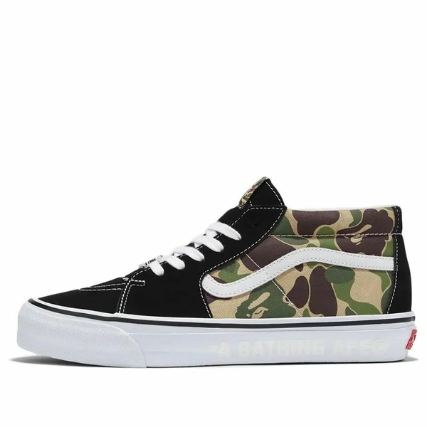 Vans バンズ メンズ スニーカー  【Vans x Bape SK-8 Mid \u0027Camo\u0027 VN000MZGCX3】  大きさ US_11.5(29.5糎)