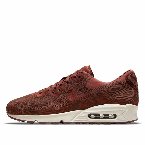 Nike ナイキ メンズ スニーカー 【Nike Air Max 90 QS Laser 'Woodgrain - Dark Pony' DH4689-200】 サイズ US_M_13｜asty