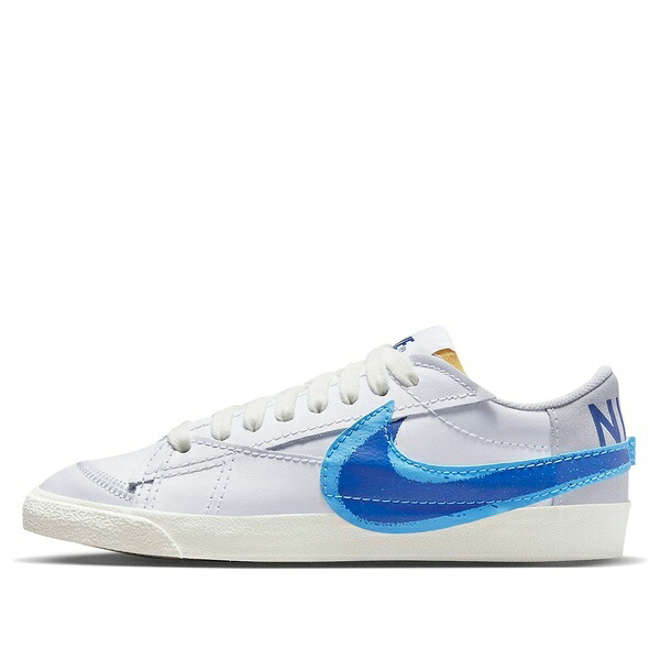 Nike ナイキ メンズ スニーカー  【Nike Blazer Low \u002777 Jumbo Double Swoosh \u0027White Blue\u0027 FN3413-100】  大きさ US_8(26.0糎)