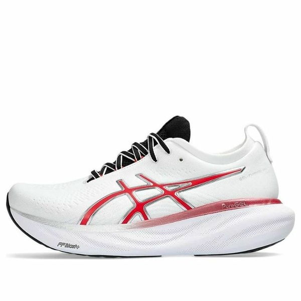 ASICS アシックス メンズ スニーカー  【ASICS Gel-Nimbus 25 Anniversary \u0027Classic Red\u0027 1011B750-100】  大きさ US_7(25.0糎)