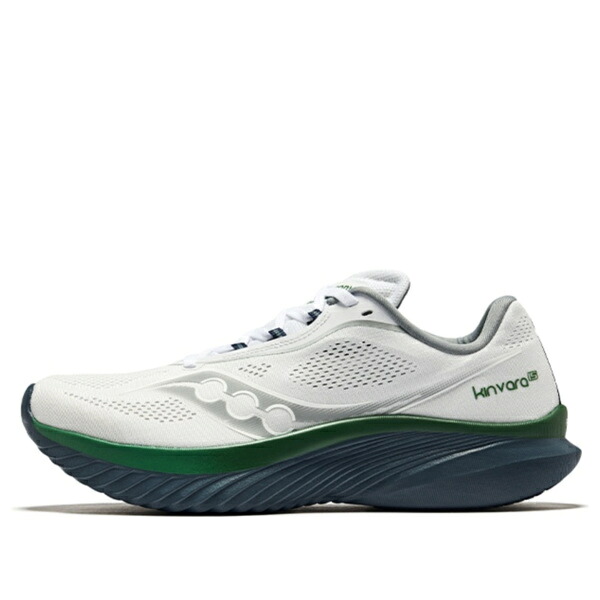 Saucony サッカニー メンズ スニーカー  【Saucony Kinvara 15 \u0027White Navy\u0027 S20967-230】  大きさ US_M_13