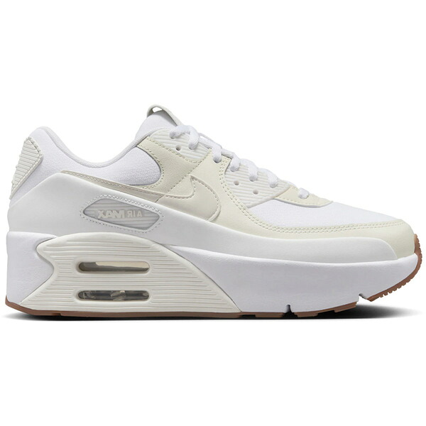 Nike ナイキ レディース スニーカー  【Nike Air Max 90 LV8 White Soft Pearl Platinum Tint Sail (Women\u0027s)】  大きさ US_8(25.0糎) White/Soft Pearl/Platinum Tint/Sail