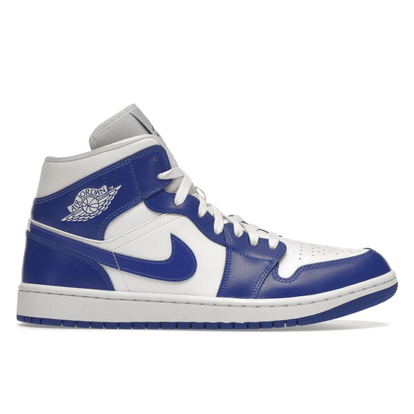 Jordan ジョーダン レディース スニーカー  【Jordan 1 Mid Kentucky Blue (Women\u0027s)】  大きさ US_5.5(22.5糎) White/Hyper Royal-White