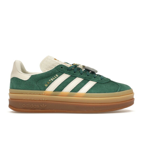 adidas アディダス レディース スニーカー  【adidas Gazelle Bold Green (Women\u0027s)】  大きさ US_7(24.0糎) Green/White/Gum