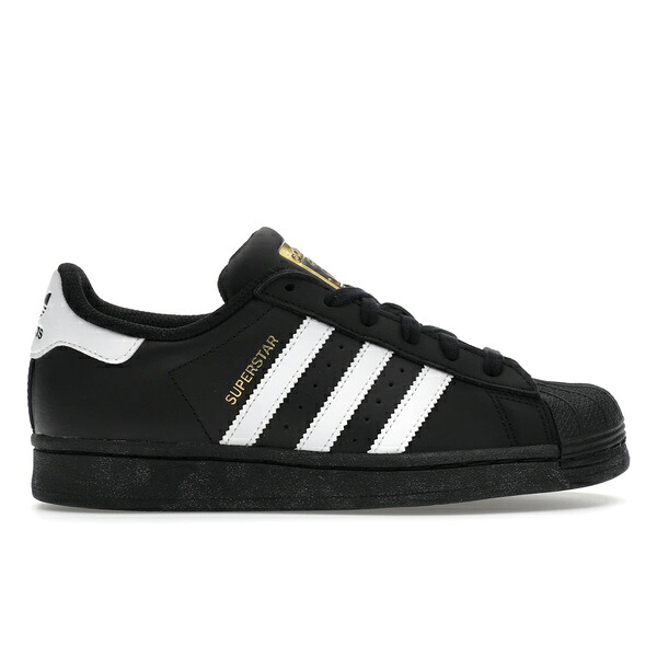 adidas アディダス レディース スニーカー 【adidas Superstar Core Black Cloud White (Women's)】 サイズ US_9.5(26.5cm) Core Black/Cloud White/Core Black|asty