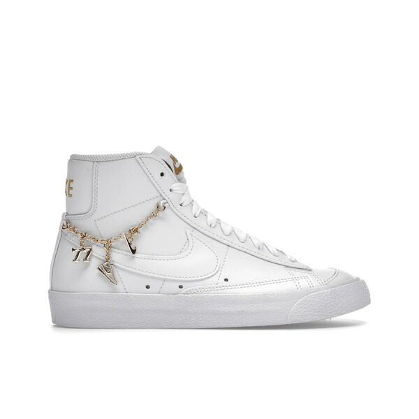 Nike ナイキ レディース スニーカー 【Nike Blazer Mid LX White Pendants (Women's)】 サイズ US_6(23.0cm) White/White-Metallic Gold｜asty 25,404円