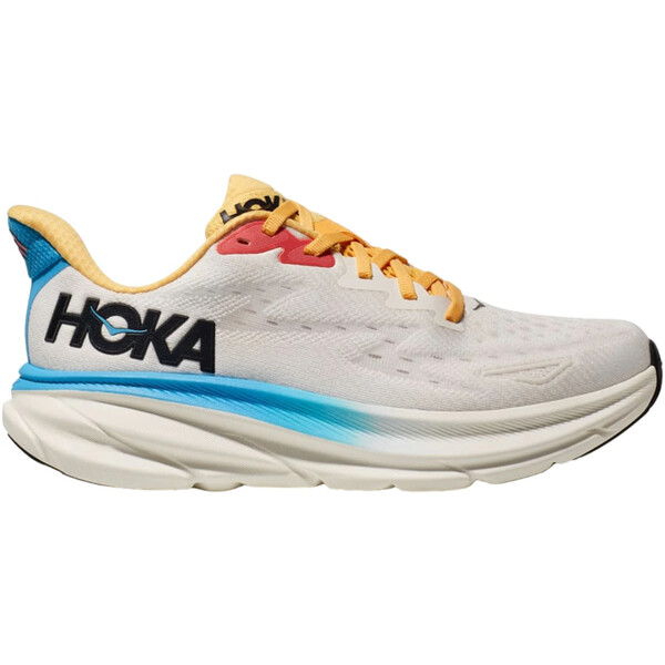 Hoka One One ホカオネオネ レディース スニーカー 【Hoka One One Clifton 9 Blanc De Blanc Swim Day (Women's)】 サイズ US_6.5(23.5cm) Blanc De Blanc/Swim Day｜asty
