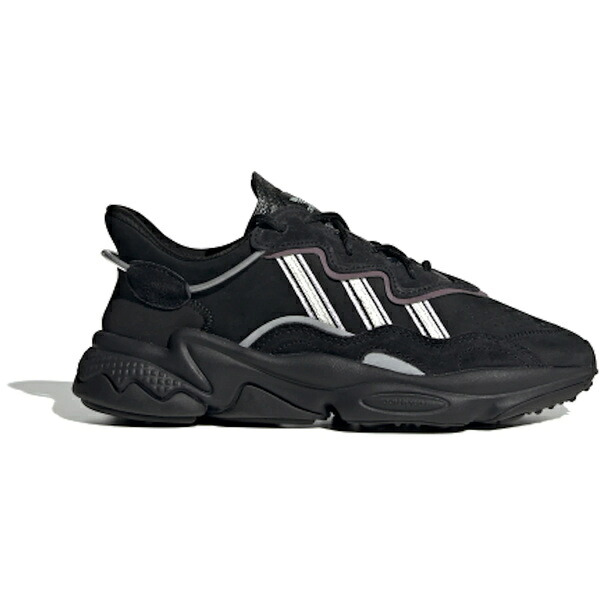 adidas アディダス レディース スニーカー 【adidas Ozweego Core Black Legacy Purple (Women's)】 サイズ US_6(23.0cm) Core Black/Off White/Legacy Purple｜asty