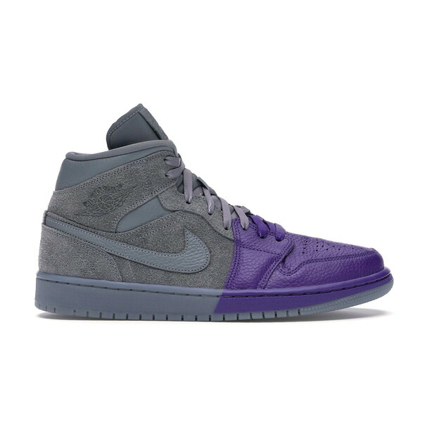 Jordan ジョーダン レディース スニーカー 【Jordan 1 Mid Sheila Rashid (Women's)】 サイズ US_8(25.0cm) Medium Grey/Cool Grey-Court Purple|asty