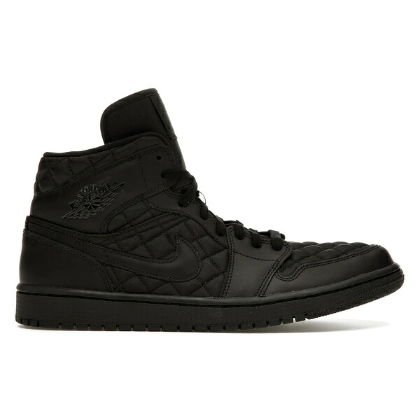 Jordan ジョーダン レディース スニーカー 【Jordan 1 Mid SE Quilted Black (Women's)】 サイズ US_7.5(24.5cm) Black/Black/Black｜asty