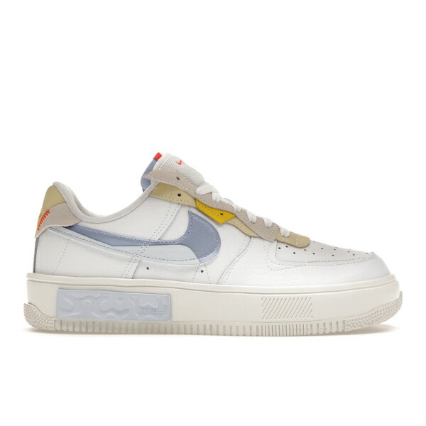 Nike ナイキ レディース スニーカー  【Nike Air Force 1 Fontanka Set To Rise (Women\u0027s)】  大きさ US_W_12 White/Phantom/Lemon Drop/Light Marine
