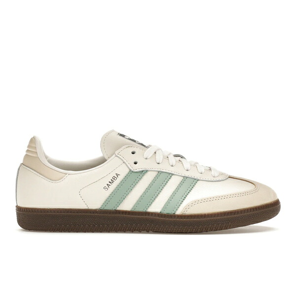 adidas アディダス レディース スニーカー 【adidas Samba OG Hazy Green (Women's)】 サイズ US_5(22.0cm) Cloud White/Hazy Green/Wonder White｜asty 36,270円