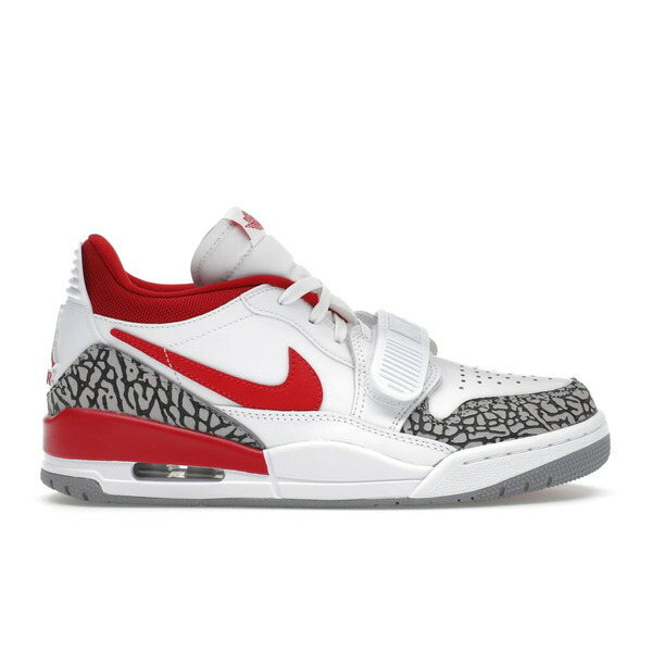 Jordan ジョーダン レディース スニーカー  【Jordan Legacy 312 Low White Cement Gym Red (Women\u0027s)】  大きさ US_8(25.0糎) White/Cement Grey/Black/Gym Red