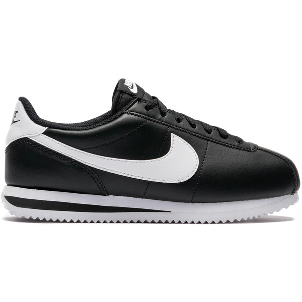 Nike ナイキ レディース スニーカー  【Nike Cortez Leather Black White (Women\u0027s)】  大きさ US_6.5(23.5糎) Black/White