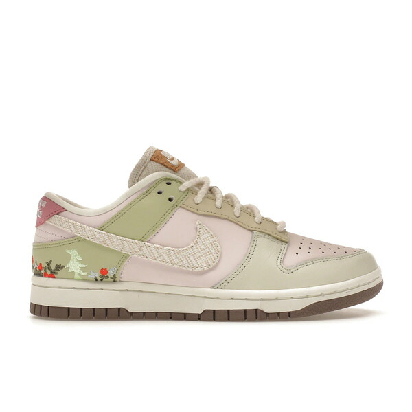 Nike ナイキ レディース スニーカー 【Nike Dunk Low LX Mushroom (Women's)】 サイズ US_8.5(25.5cm) Pearl Pink/White/Olive Aura/Elemental Pink|asty
