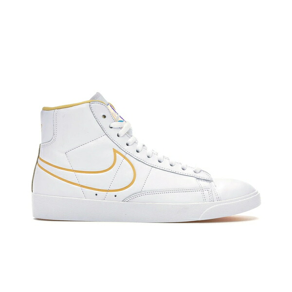 Nike ナイキ レディース スニーカー  【Nike Blazer Mid White Topaz Gold (Women\u0027s)】  大きさ US_W_10 White/Topaz Gold-Clear