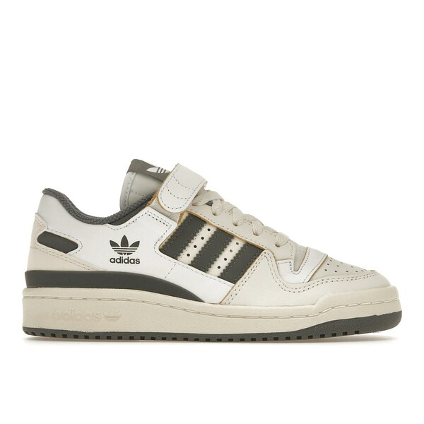 adidas アディダス レディース スニーカー  【adidas Forum 84 Low Off White Silver Pebble (Women\u0027s)】  大きさ US_W_10.5 Off White/Silver Pebble/Cloud White