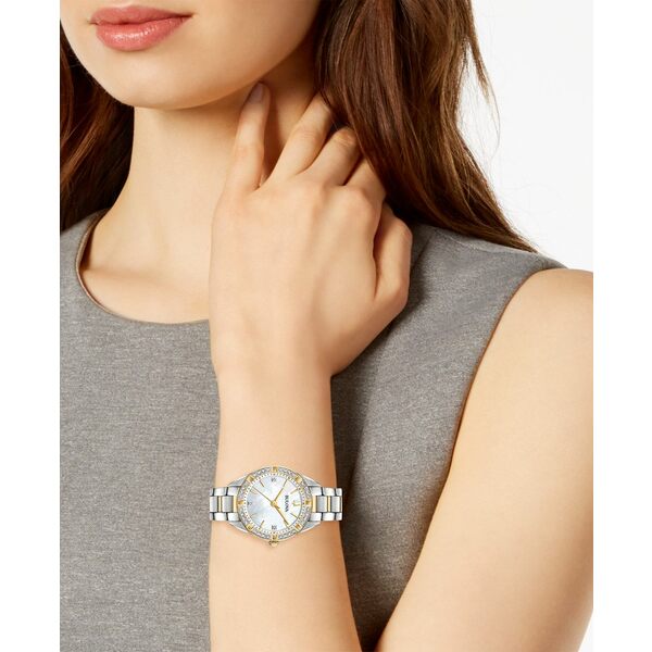 【最安値】 ブロバ レディース ブレスレット バングル アンクレット アクセサリー Women's Sutton Diamond 1 10 ct. t.w. Two-Tone Stainless Steel Bracelet Watch 32.5mm No Color theblur.org ブロバ レディース ブレスレット・バングル・アンクレット Two-Tone Sutton Steel 10 Color Diamond Watch (1 No Stainless Bracelet アクセサリー Women's レディースジュエリー・アクセサリー | resireiner.com