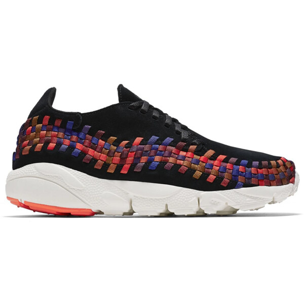 Nike ナイキ メンズ スニーカー 【Nike Air Footscape Woven Black Rainbow】 サイズ US_6(24.0cm) Black/Black-Total Crimson|asty