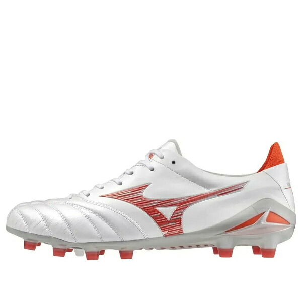 Mizuno ミズノ メンズ スニーカー  【Mizuno Morelia Neo4 IV Japan Football Soccer Cleats \u0027White Red\u0027 P1GA243060】  大きさ US_7.5(25.5糎)