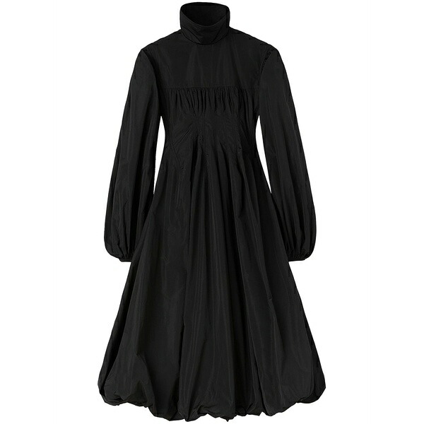 ジル・サンダー レディース ワンピース トップス Calf-length long-sleeve dress Black｜asty 118,900円
