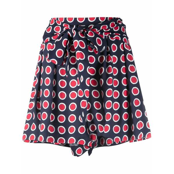 ブティックモスキーノ レディース カジュアルパンツ ボトムス Geometric tailored shorts  Blue