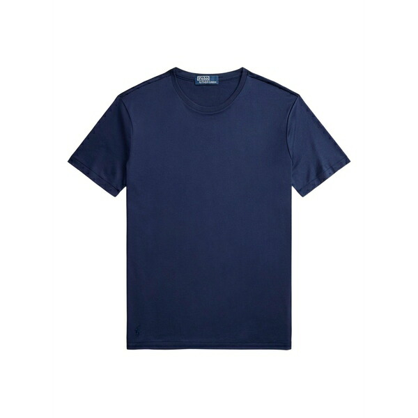 ラルフローレン メンズ Tシャツ トップス Lisle t--shirt Blue｜asty