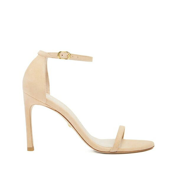 スチュアート ワイツマン レディース サンダル シューズ 105粍 suede sandals Neutrals