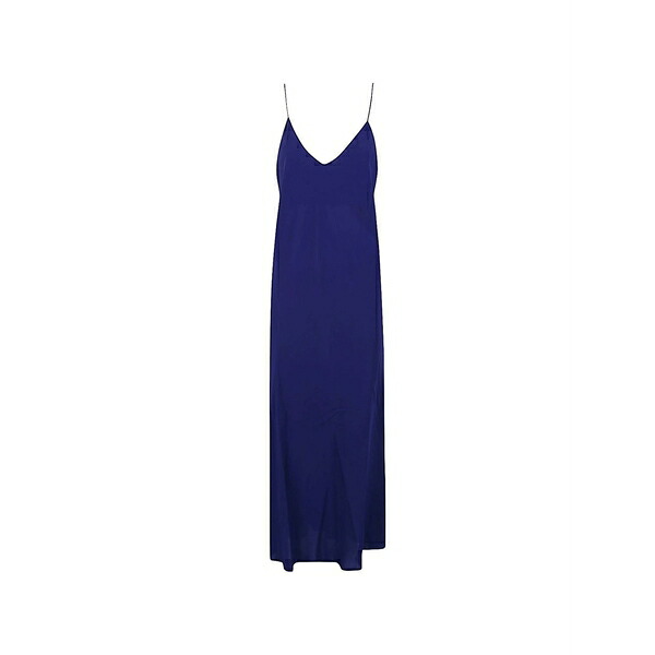 アルベルト ビアーニ レディース 衣装 トップス Shoulder straps v-neck dress Blue