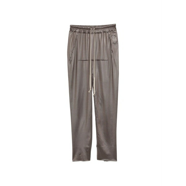 リックオウエンス レディース カジュアルパンツ ボトムス Drawstring-waistband trousers Grey|asty