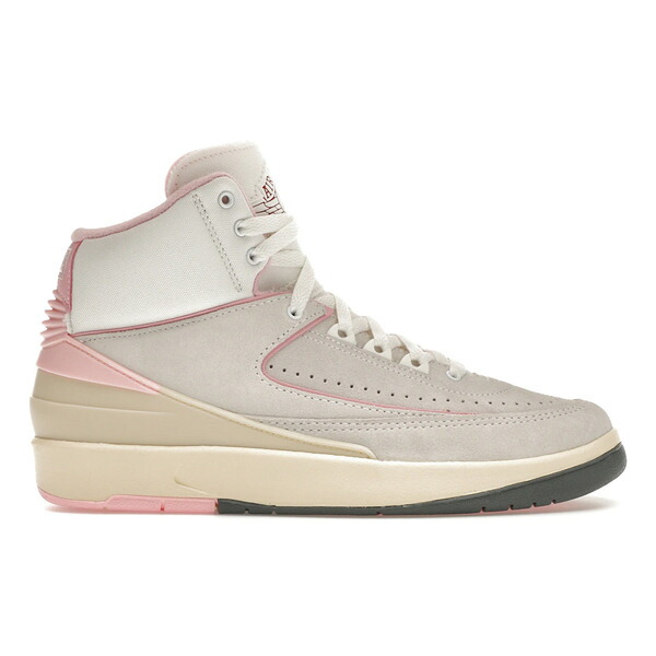 Jordan ジョーダン レディース スニーカー 【Jordan 2 Retro Soft Pink (Women's)】 サイズ US_7(24.0cm) Summit White/Gym Red/Medium Soft Pink/Muslin｜asty