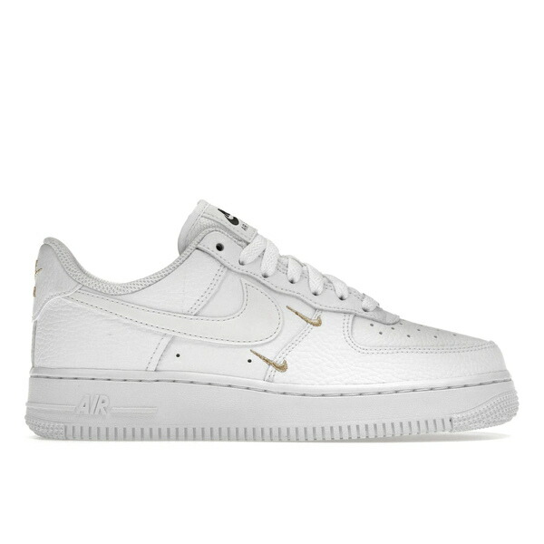 Nike ナイキ レディース スニーカー  【Nike Air Force 1 Low 07 Essential White Metallic Gold (Women)】  サイズ US_5(22.0cm) White/Metallic Gold/Black/White