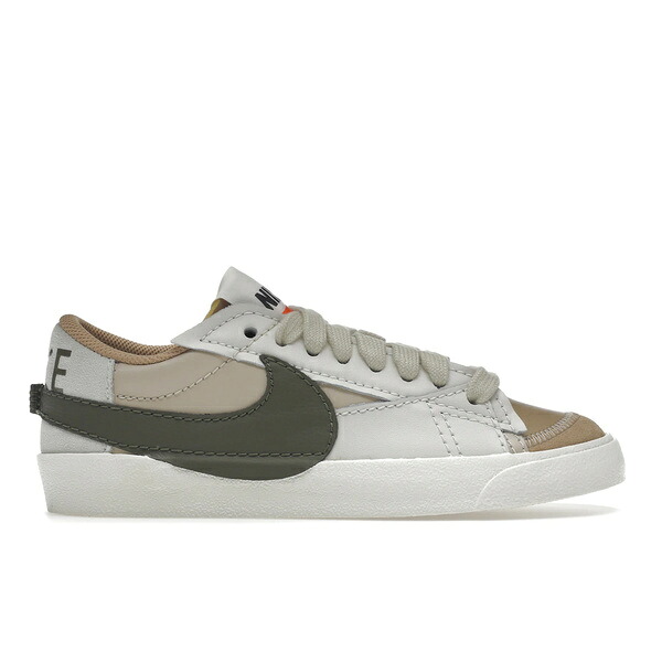 Nike ナイキ レディース スニーカー  【Nike Blazer Low 77 Jumbo Sanddrift Medium Olive (Women)】  サイズ US_7.5(24.5cm) Sanddrift/Medium Olive-Light Silver-Phantom-Hemp-Sail
