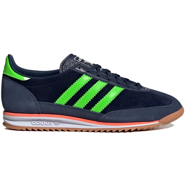 adidas アディダス レディース スニーカー  【adidas SL 72 OG Night Indigo Solar Green (Women)】  サイズ US_W_11 Night Indigo/Solar Green/Gum