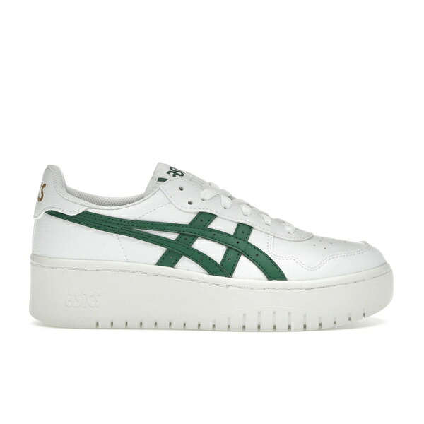 ASICS アシックス レディース スニーカー  【ASICS Japan S PF White Shamrock Green (Women)】  サイズ US_6.5(23.5cm) White/Shamrock Green