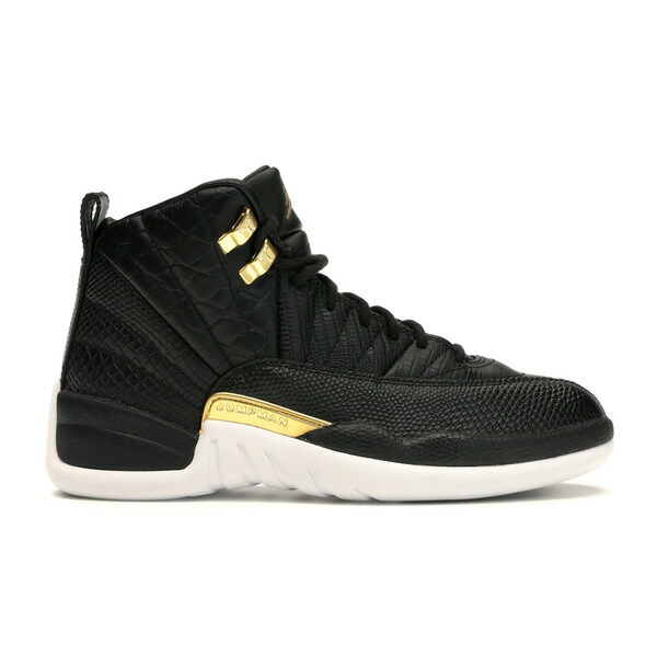 Jordan ジョーダン レディース スニーカー  【Jordan 12 Retro Black Metallic Gold White (Women\u0027s)】  大きさ US_W_10 Black/Metallic Gold-White
