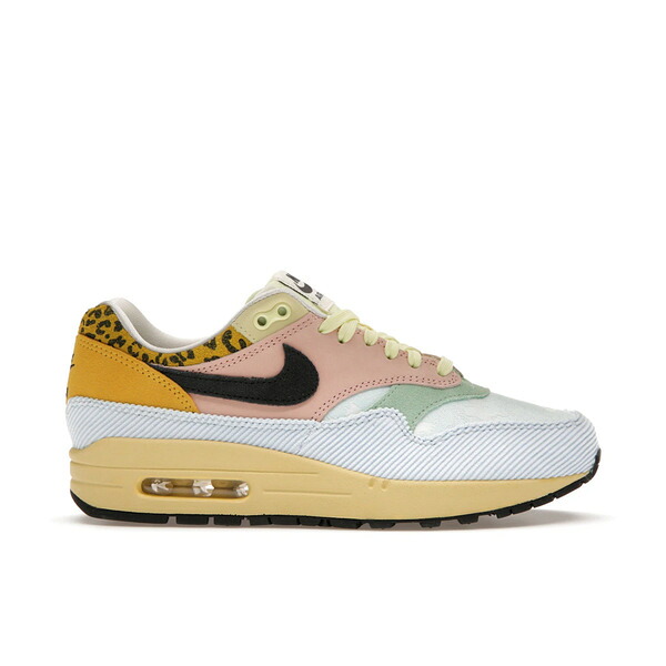 Nike ナイキ レディース スニーカー 【Nike Air Max 1 '87 Great Indoors Corduroy (Women's)】 サイズ US_W_12 Pink/Mustard-Sky Blue-Barely Volt|asty