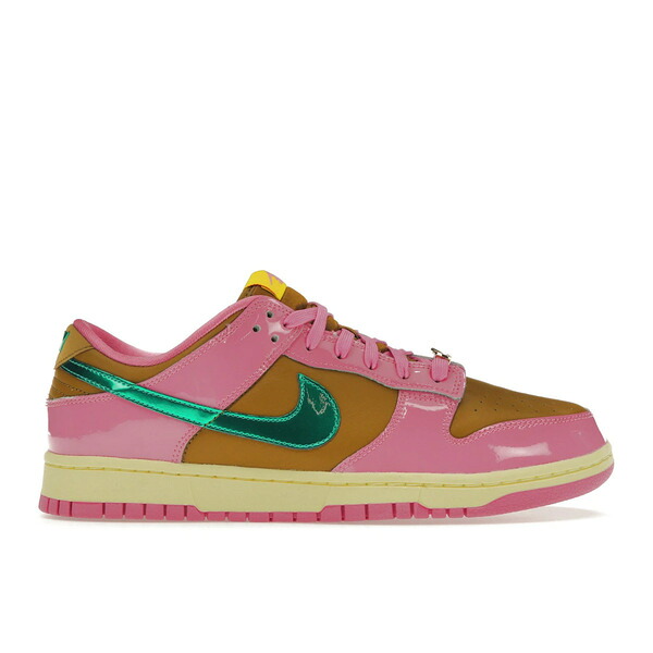 Nike ナイキ レディース スニーカー 【Nike Dunk Low QS Parris Goebel (Women's)】 サイズ US_7.5(24.5cm) Playful Pink/Multi-Color/Bronzine/Clear Jade/Luminous Green｜asty