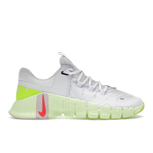 Nike ナイキ レディース スニーカー 【Nike Free Metcon 5 Barely Volt Pink Foam (Women\'s)】 サイズ US_5.5(22.5cm) White/Barely Volt/Pink Foam/Bright Crimson|asty